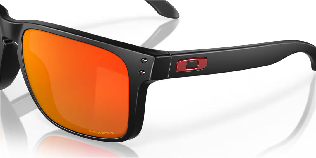oakley holbrook xl sunglasses | matte black prizm ruby