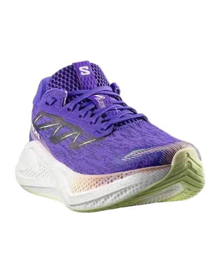 salomon aero glide 4 women's | deep blue / white / butterfly