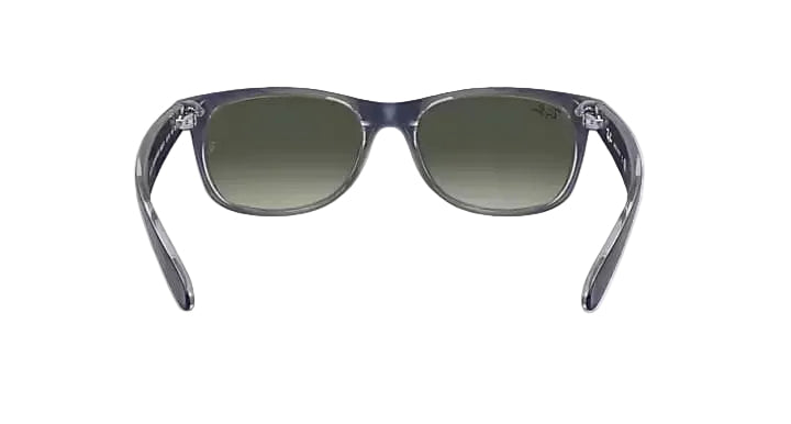 ray-ban new wayfarer color mix sunglasses | matte blue