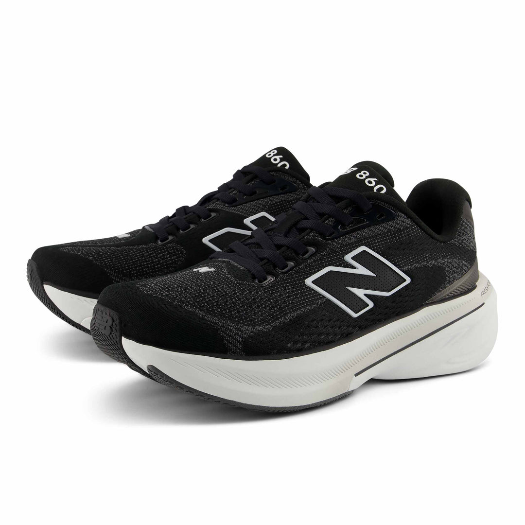new balance fresh foam x 860v15 women's | black nb 103 white