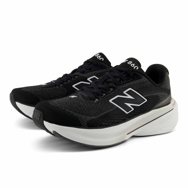 new balance fresh foam x 860v15 women's | black nb 103 white