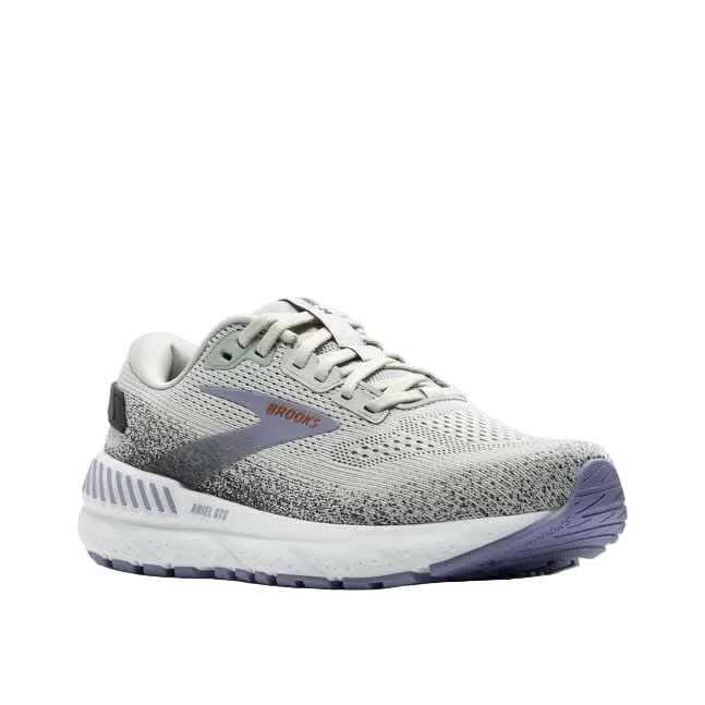 brooks ariel gts 24 wide women's | mercury/ebo/lavender