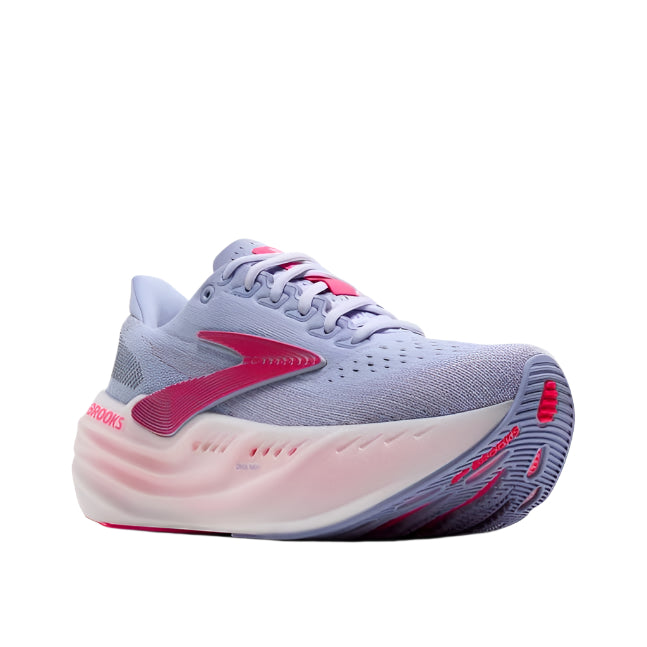 brooks glycerin max women's | blue heron/diva pink/white