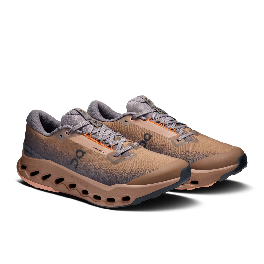 on cloudsurfer trail 2 waterproof men's | portobello pebble