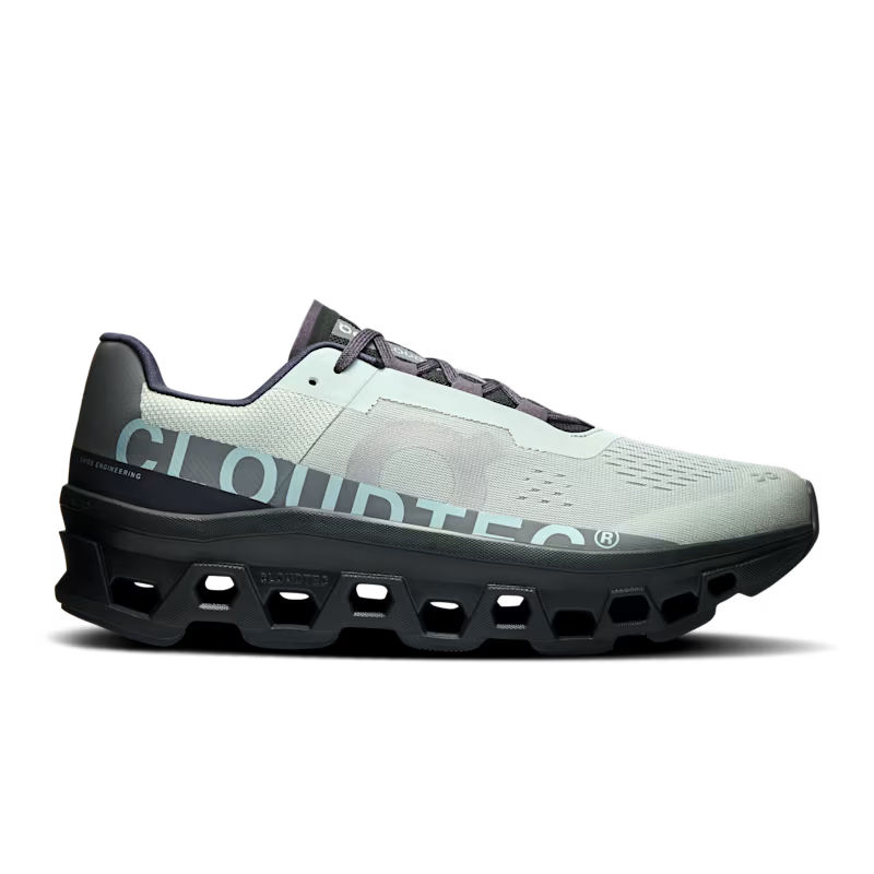 on cloudmonster men's | glacier black