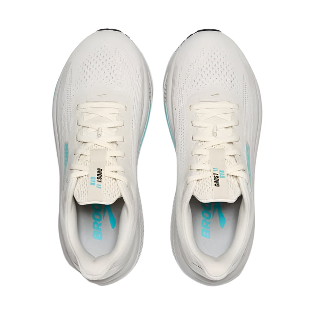 brooks ghost 17 gtx women's | coconut/oyster/blue