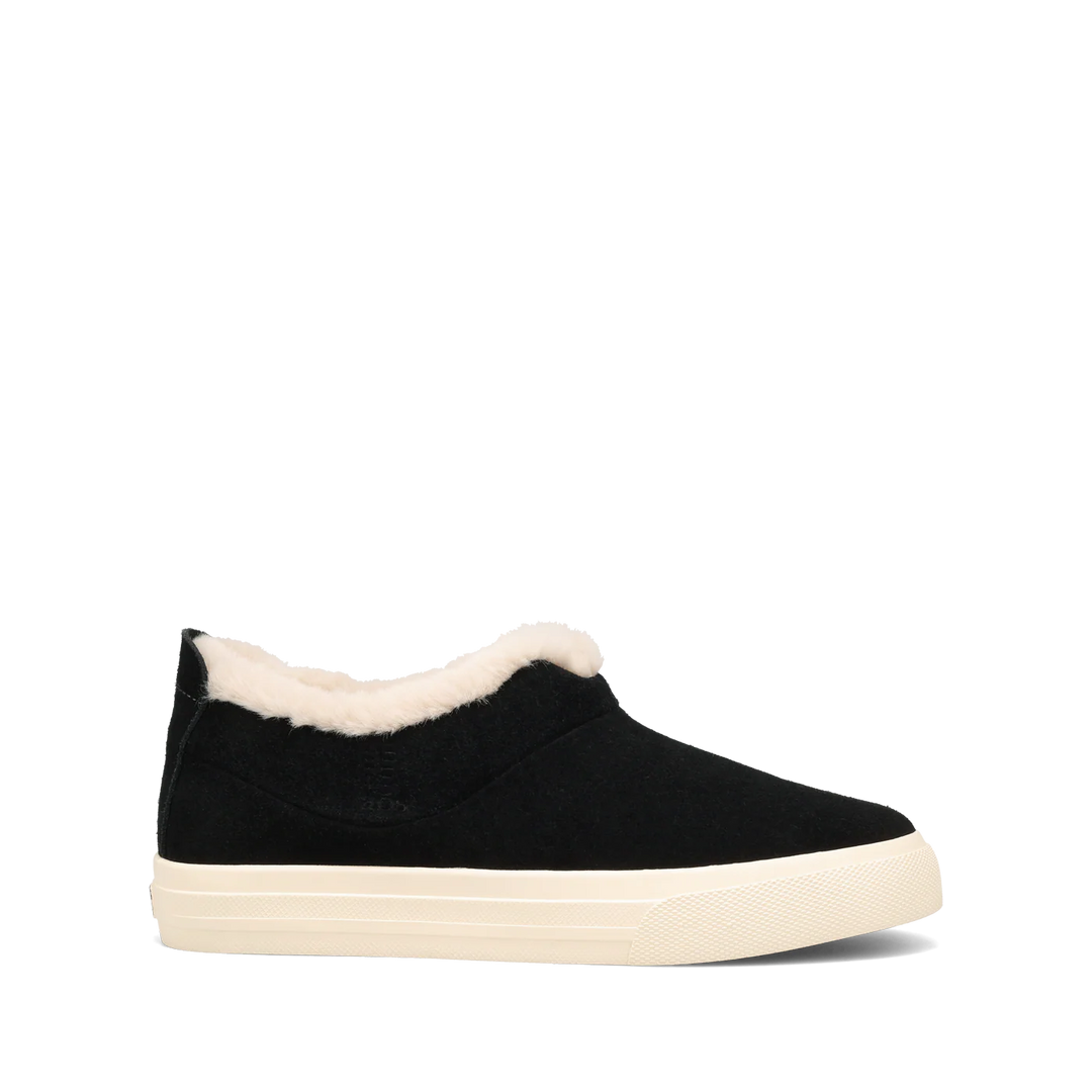 taos mini chic women's | black suede