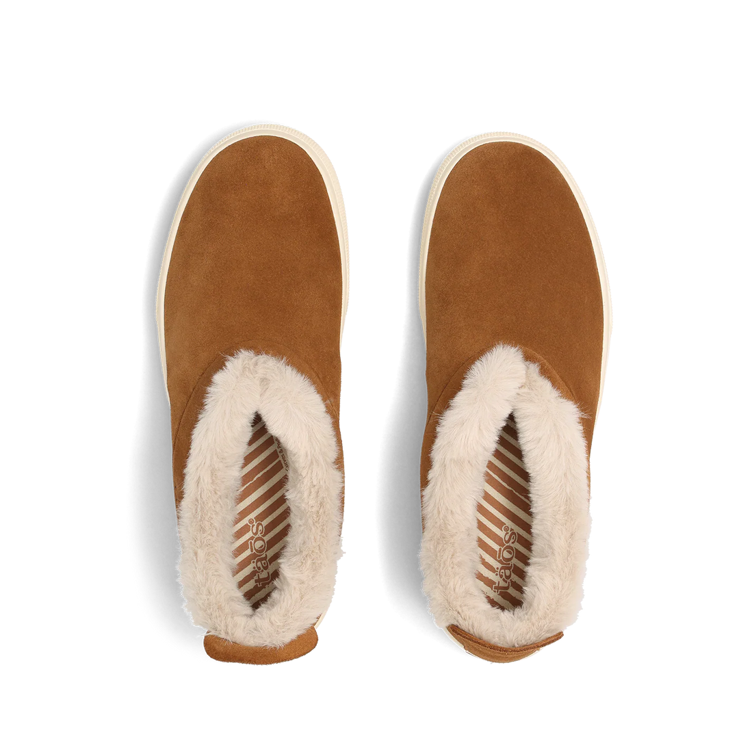 taos mini chic women's | chestnut suede