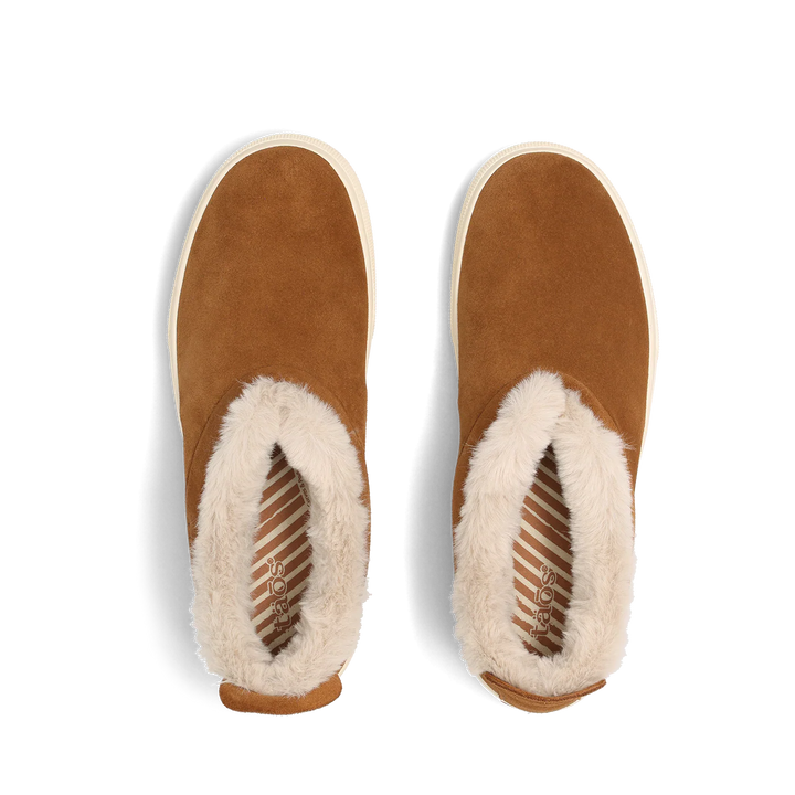 taos mini chic women's | chestnut suede