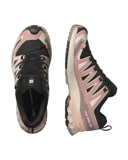 salomon xa pro 3d v9 women's | black / burlwood / mahogany rose
