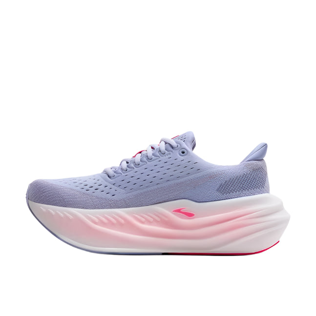 brooks glycerin max women's | blue heron/diva pink/white