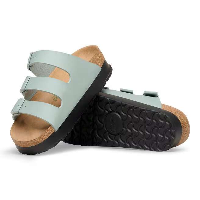birkenstock florida flex platform women's | pure sage
