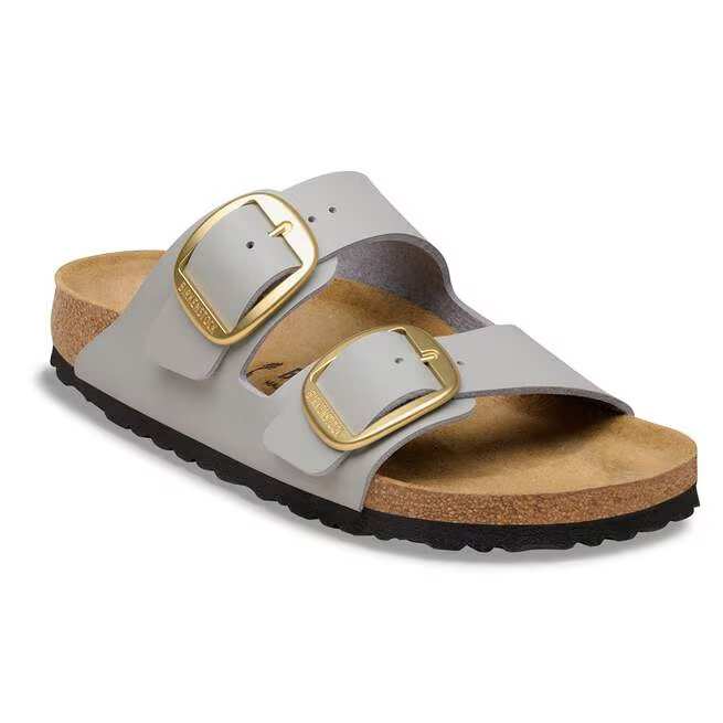 birkenstock arizona big buckle women's | stone coin