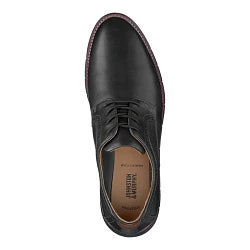 johnston & murphy holden  plain toe men's | black