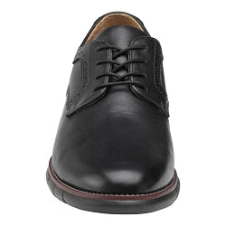 johnston & murphy holden  plain toe men's | black