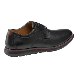 johnston & murphy holden  plain toe men's | black
