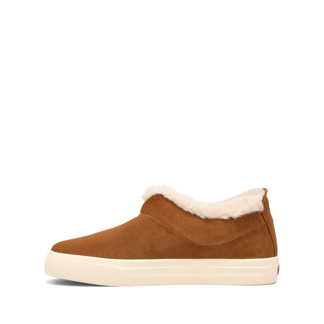 taos mini chic women's | chestnut suede