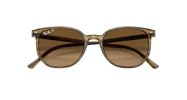 ray-ban elliot sunglasses | striped green