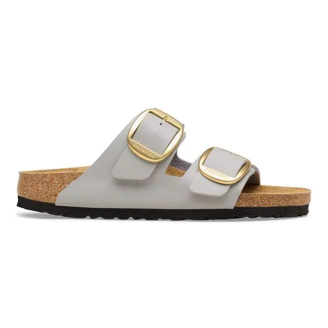 birkenstock arizona big buckle women's | stone coin