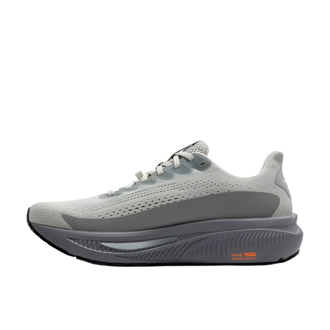 brooks ghost 17 gtx men's | smoke/primer grey/orange