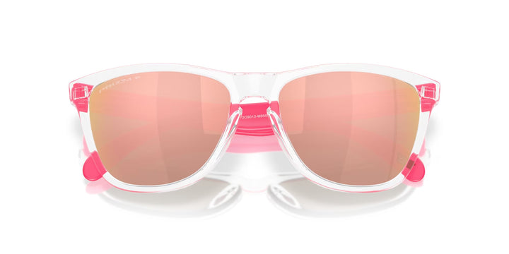 oakley frogskins neon pop collection sunglasses | clear
