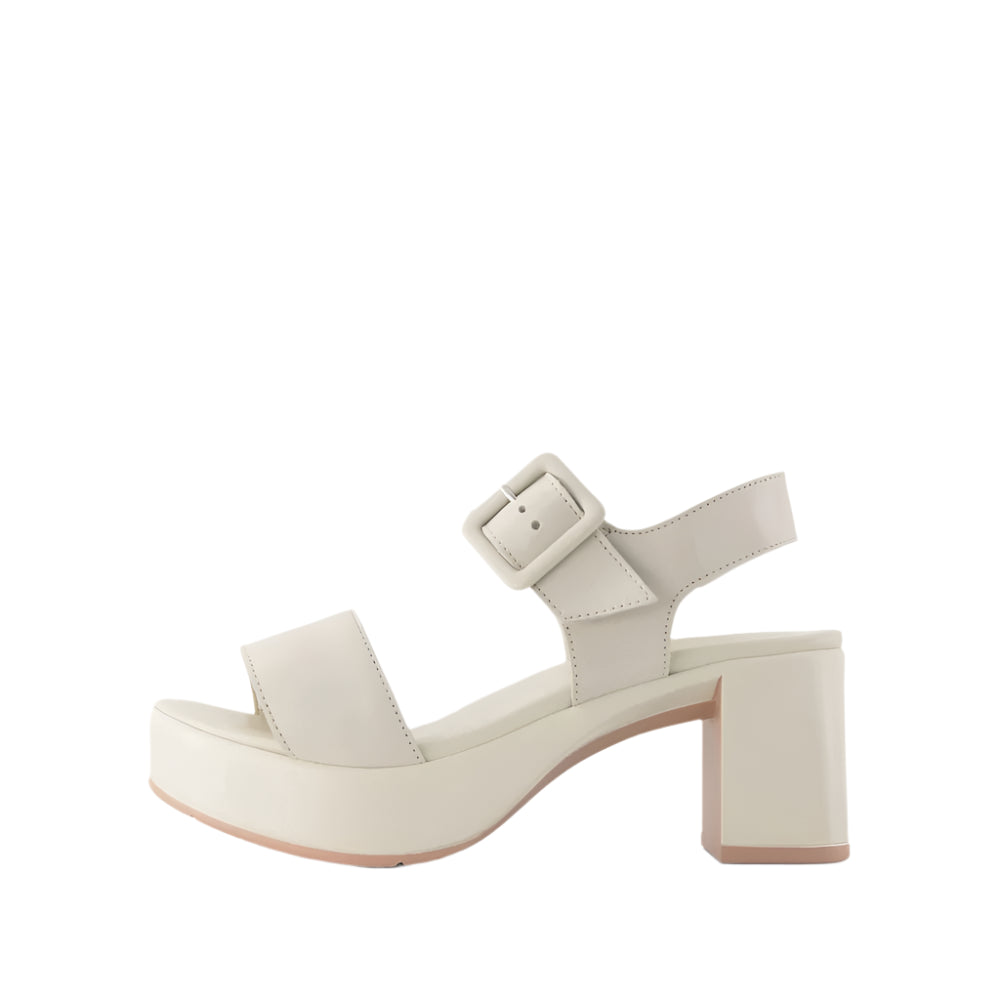 naot glamour women's | ivory soft lea