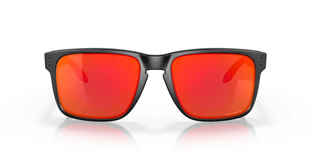 oakley holbrook xl sunglasses | matte black prizm ruby