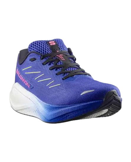 salomon aero blaze 3 men's | bluing / white / acid lime