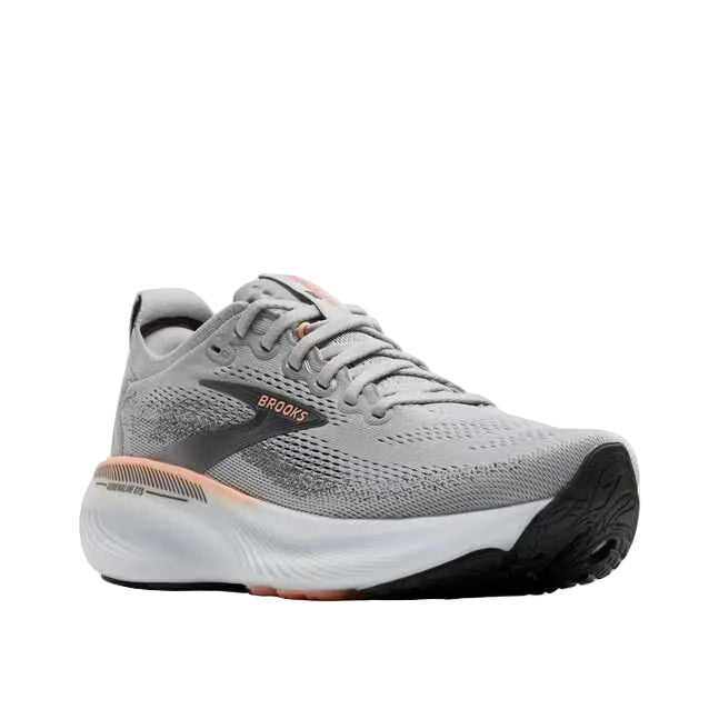 brooks adrenaline gts 25 narrow women's | grey blackened pearl coral