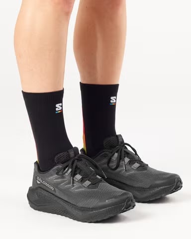 salomon aero blaze 3 grvl gore-tex men's | black / asphalt / black