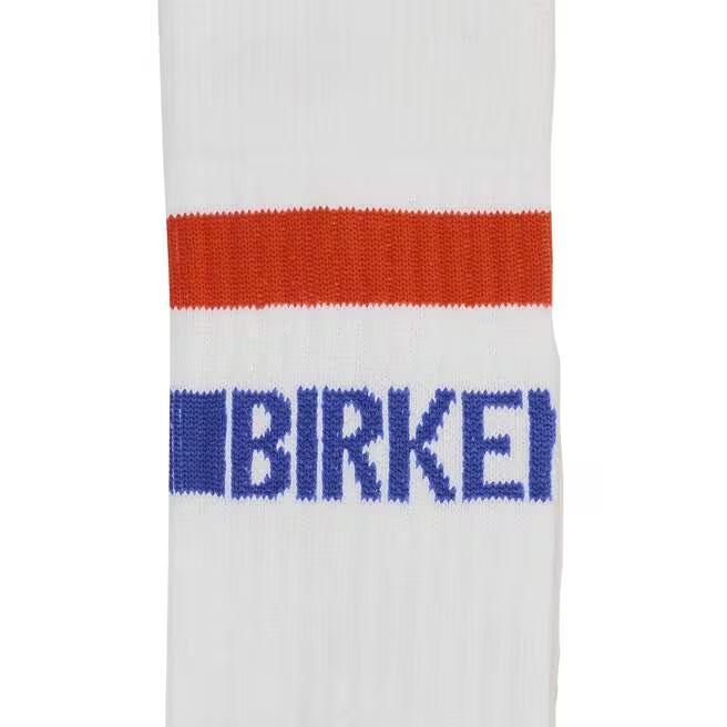 birkenstock cotton tennis socks | white
