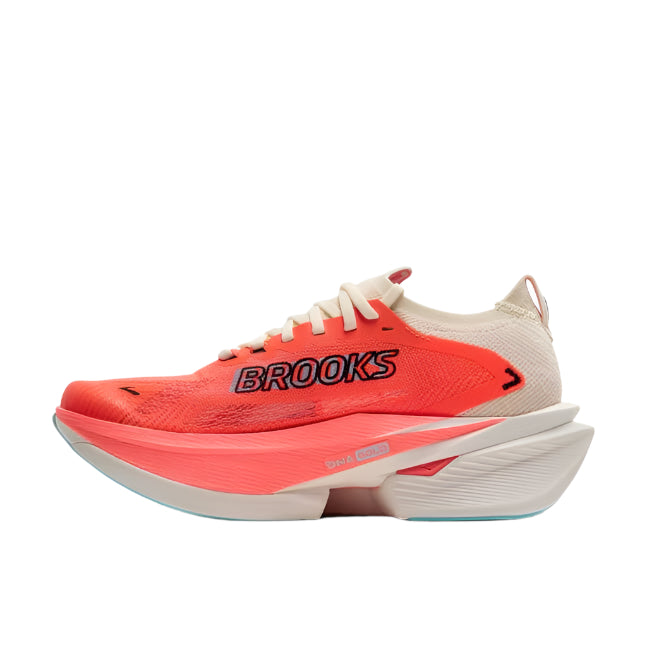 brooks hyperion max 3 women's | coconut/fiery coral/atomizer