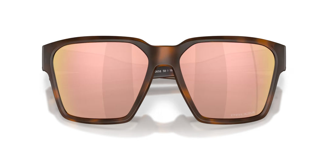 oakley briza sunglasses | matte tort/dark amber