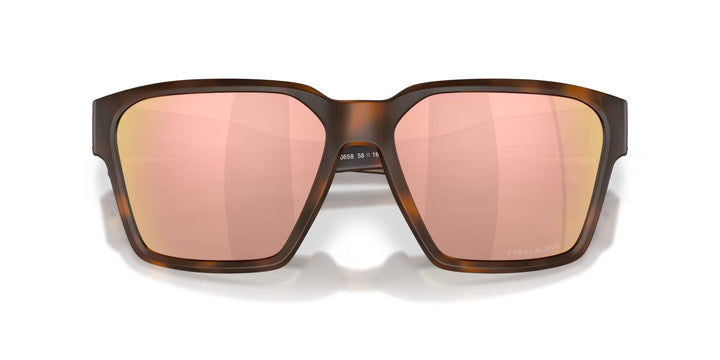 oakley briza sunglasses | matte tort/dark amber