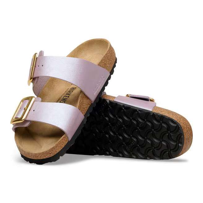 birkenstock sydney luxe buckle women's | graceful orchid