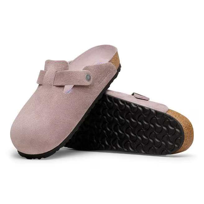 birkenstock boston | faded purple