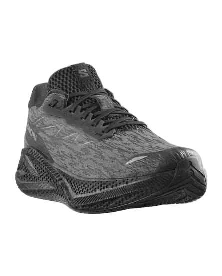 salomon aero glide 4 men's | black / black / asphalt