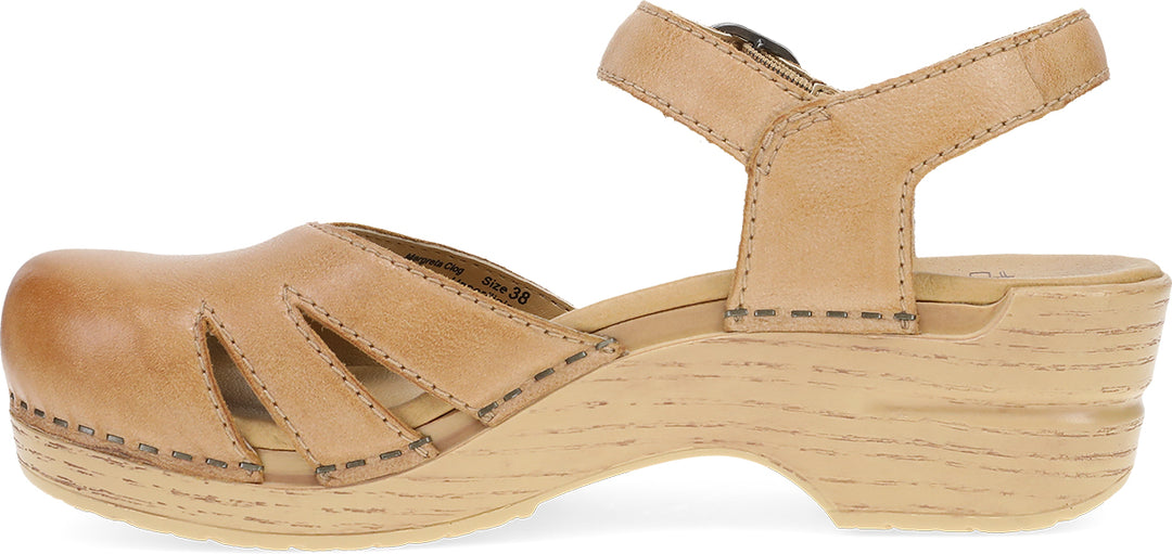 dansko margreta women's | honey distressed