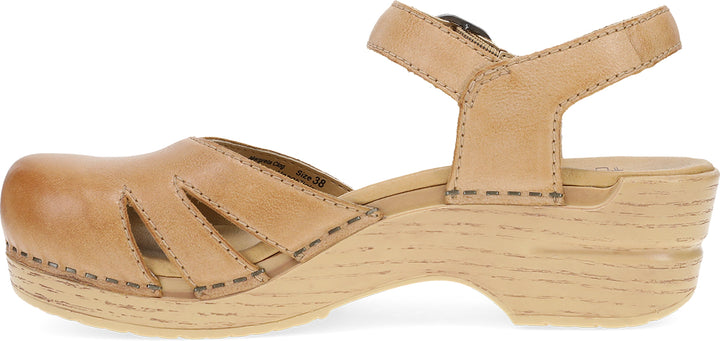 dansko margreta women's | honey distressed