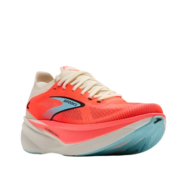 brooks hyperion max 3 women's | coconut/fiery coral/atomizer