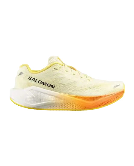 salomon aero blaze 3 women's | transparent yellow / white / nectarine