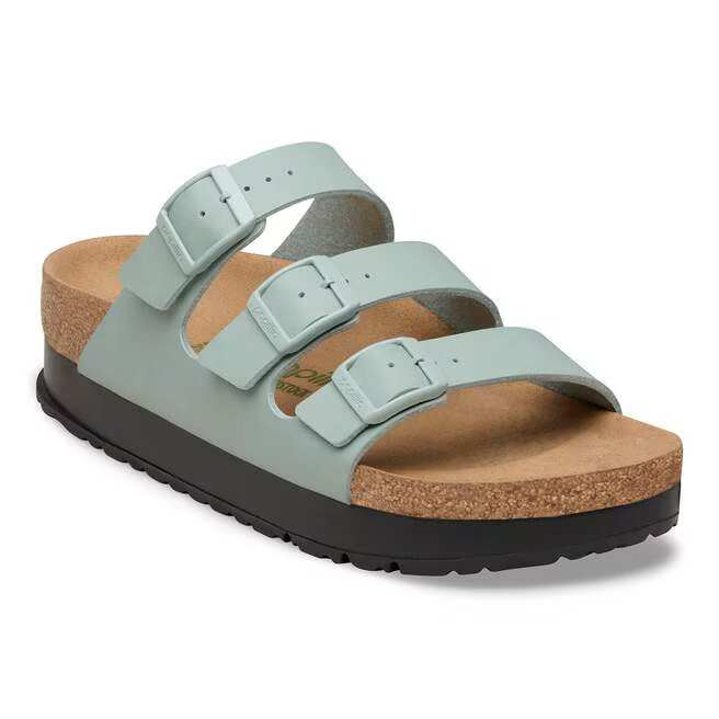 birkenstock florida flex platform women's | pure sage