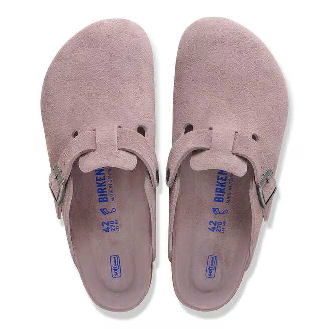 birkenstock boston | faded purple