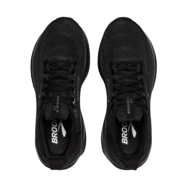 brooks adrenaline gts 25 narrow women's | black black ebony