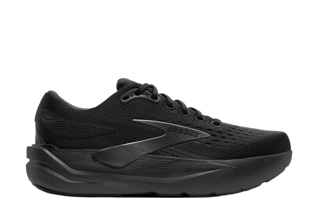 brooks ghost max 3 men's | black/black/ebony