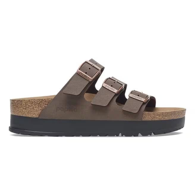 birkenstock florida flex platform women's | mocca
