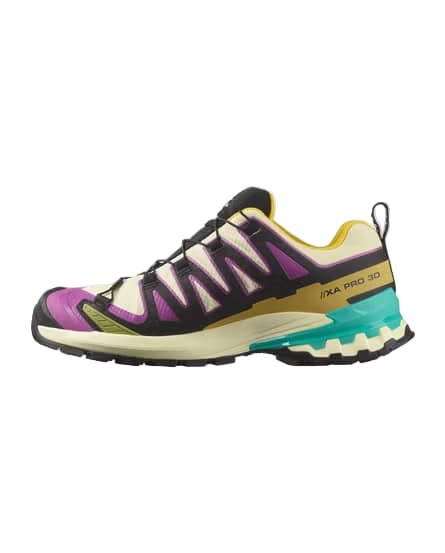 salomon xa pro 3d v9 gore-tex  women's | transparent yellow / black / waterfall