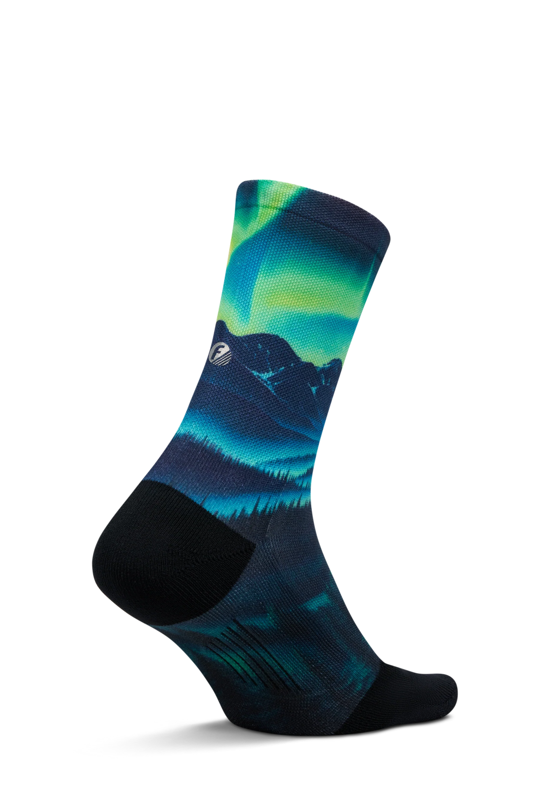 feetures elite light cushion mini crew | aurora glow