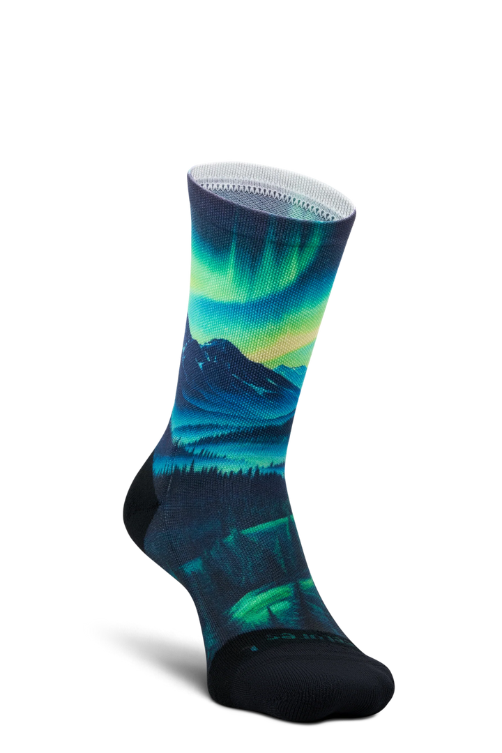 feetures elite light cushion mini crew | aurora glow