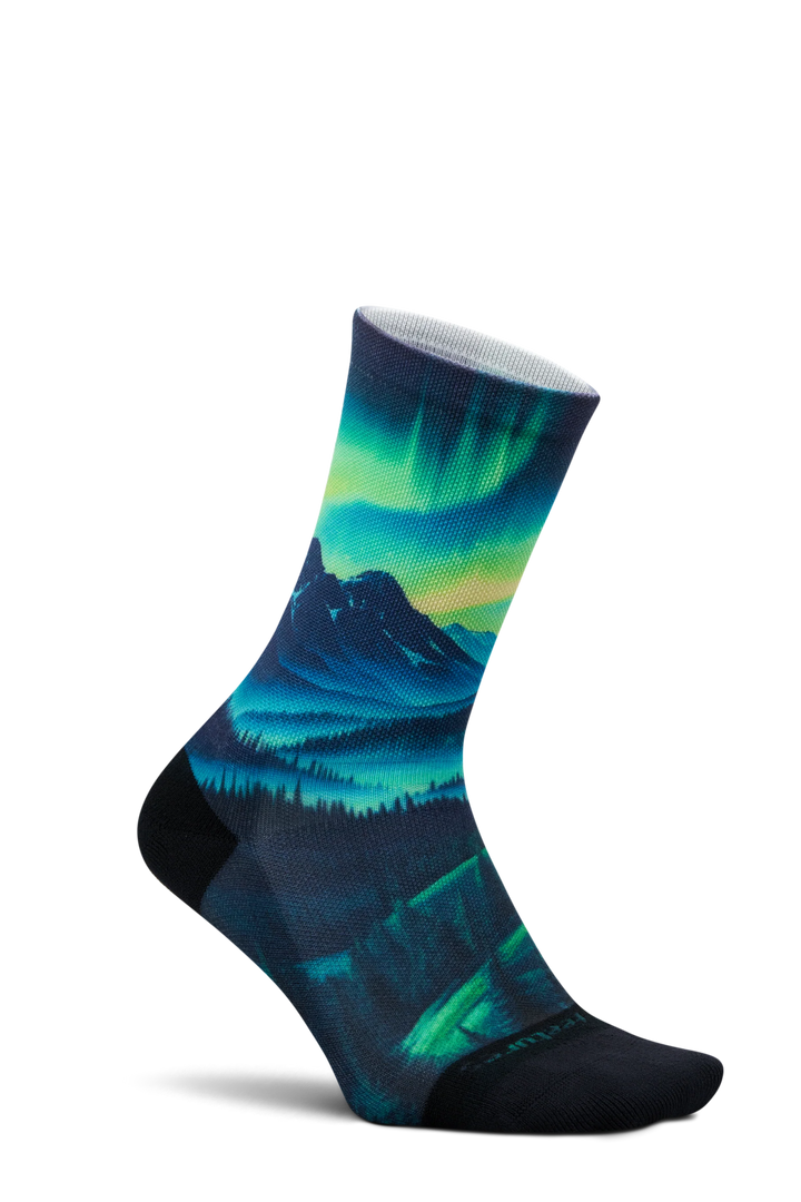 feetures elite light cushion mini crew | aurora glow